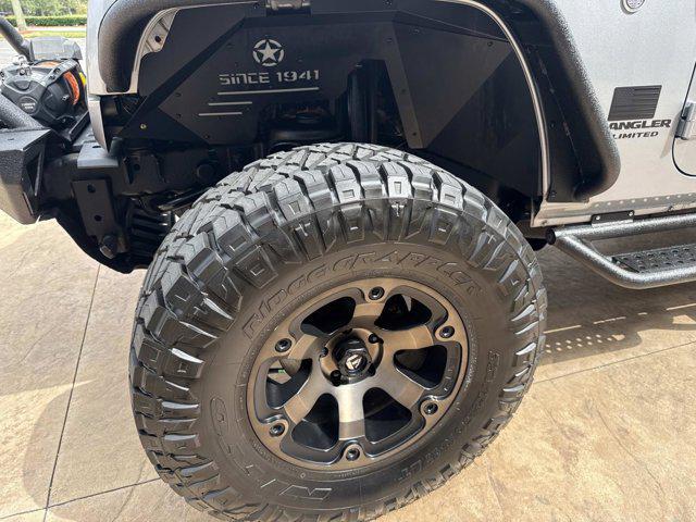 used 2017 Jeep Wrangler Unlimited car, priced at $28,820