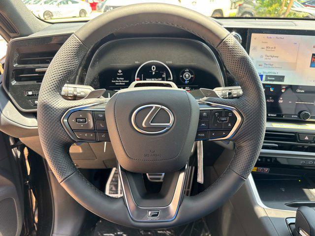 new 2025 Lexus TX 500h car, priced at $76,432