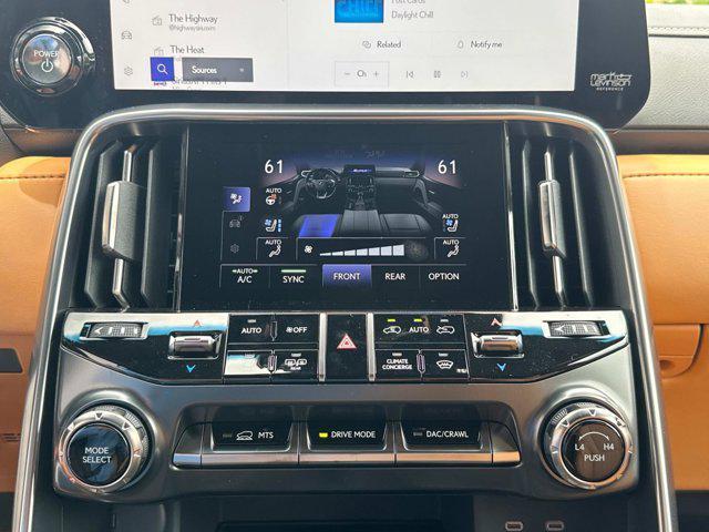 new 2025 Lexus LX 700h car, priced at $124,908