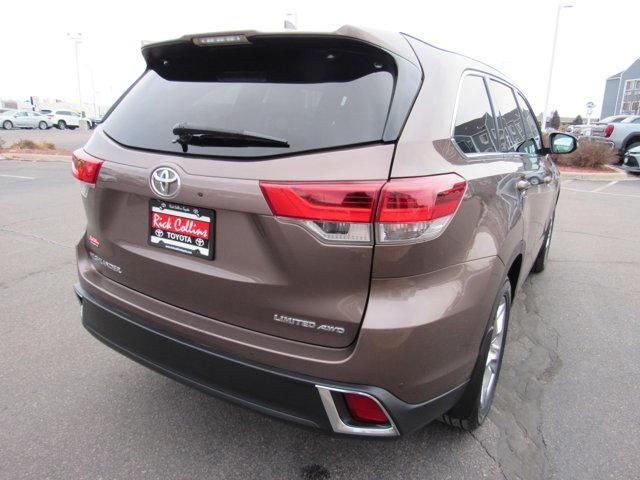 used 2019 Toyota Highlander car, priced at $23,500