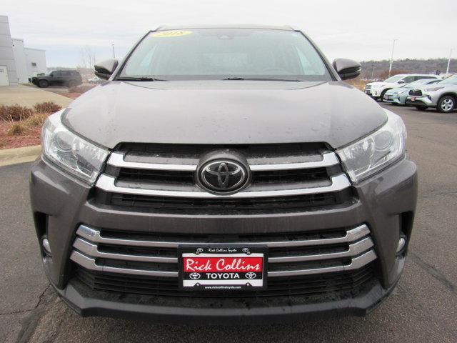 used 2018 Toyota Highlander car, priced at $26,000