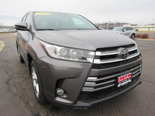 used 2018 Toyota Highlander car, priced at $26,000