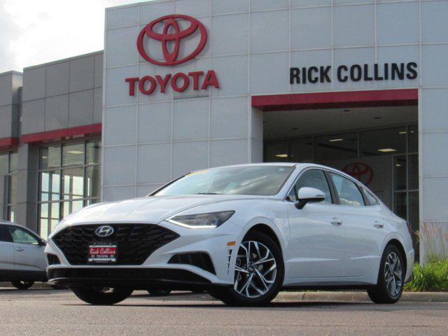 used 2022 Hyundai Sonata car, priced at $22,500