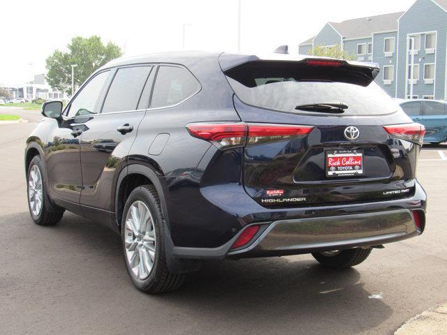used 2022 Toyota Highlander car, priced at $40,000