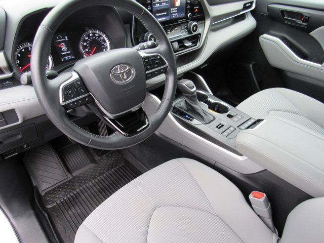 used 2021 Toyota Highlander car, priced at $30,000