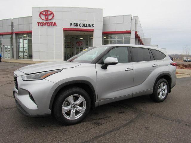 used 2021 Toyota Highlander car, priced at $30,000