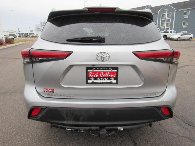 used 2021 Toyota Highlander car, priced at $30,000