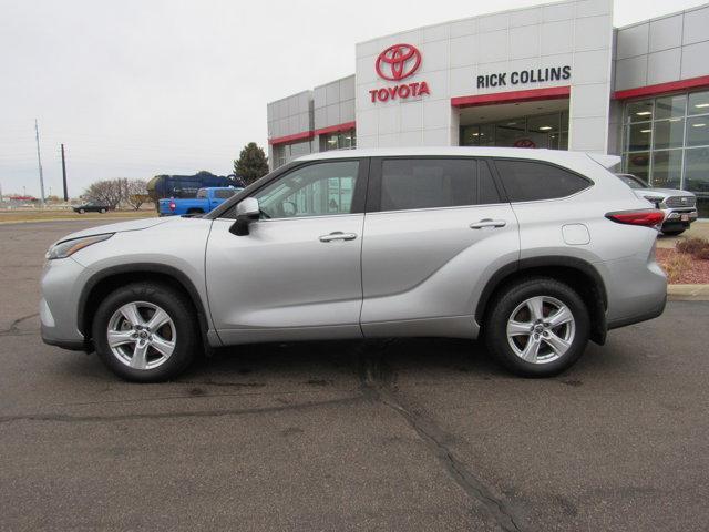 used 2021 Toyota Highlander car, priced at $30,000