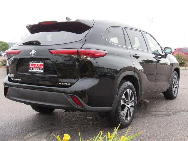 used 2021 Toyota Highlander car, priced at $30,000