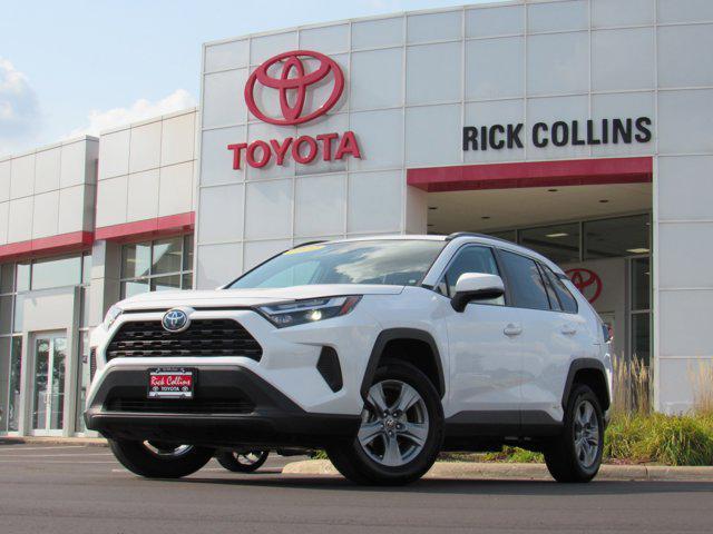 used 2022 Toyota RAV4 Hybrid car, priced at $33,000