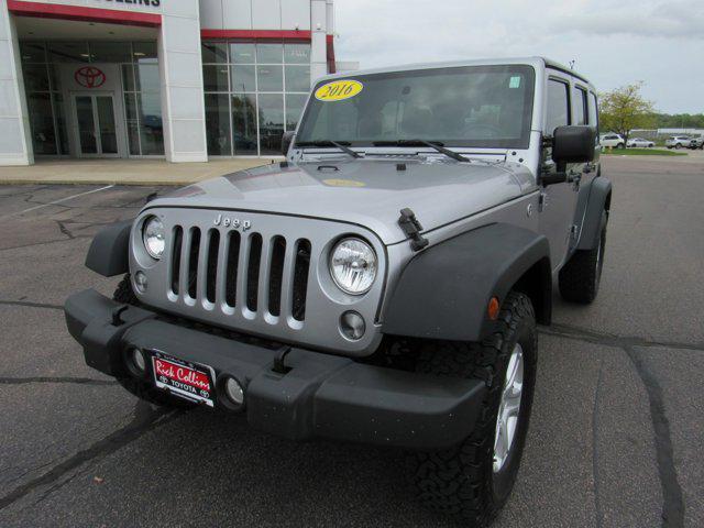 used 2016 Jeep Wrangler Unlimited car, priced at $21,000