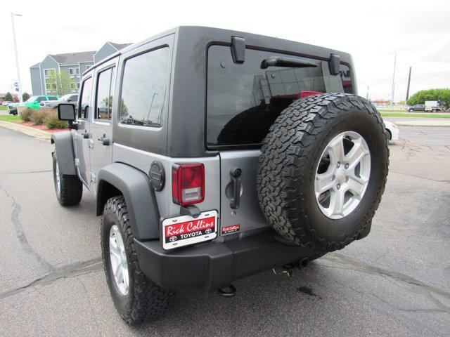 used 2016 Jeep Wrangler Unlimited car, priced at $21,000