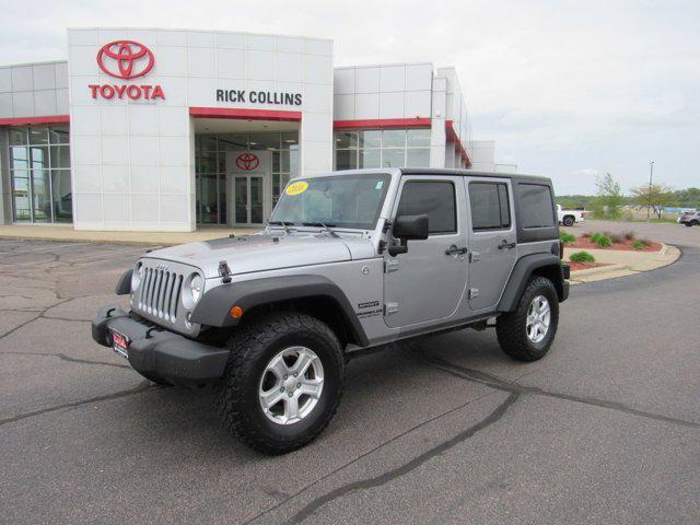 used 2016 Jeep Wrangler Unlimited car, priced at $21,000