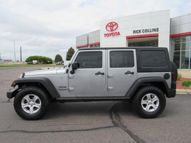 used 2016 Jeep Wrangler Unlimited car, priced at $21,000