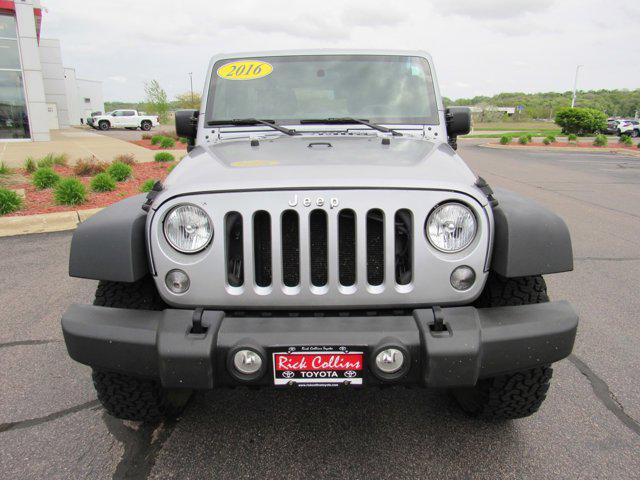 used 2016 Jeep Wrangler Unlimited car, priced at $21,000