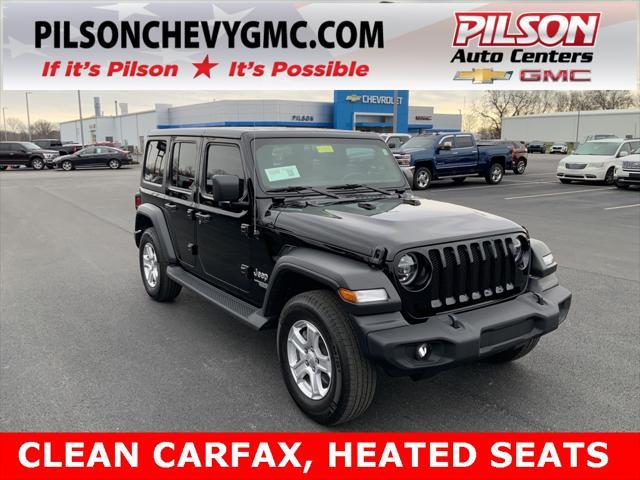 used 2020 Jeep Wrangler Unlimited car, priced at $30,400