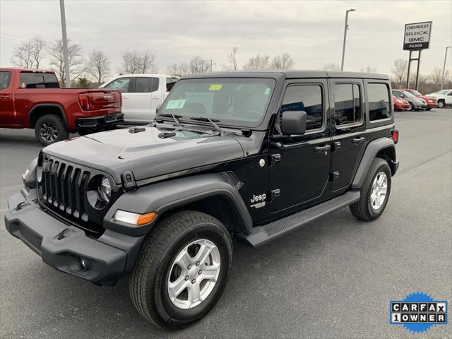 used 2020 Jeep Wrangler Unlimited car, priced at $30,400