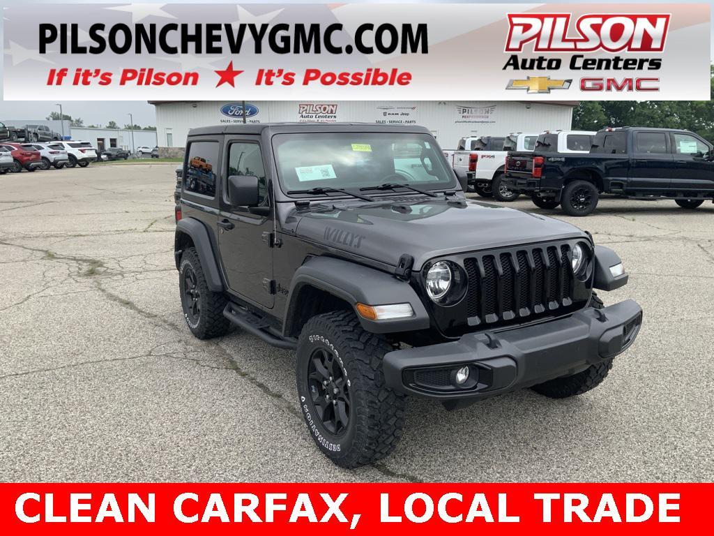 used 2021 Jeep Wrangler car, priced at $28,300