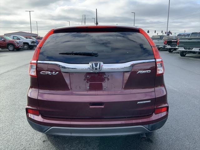 used 2016 Honda CR-V car, priced at $15,000