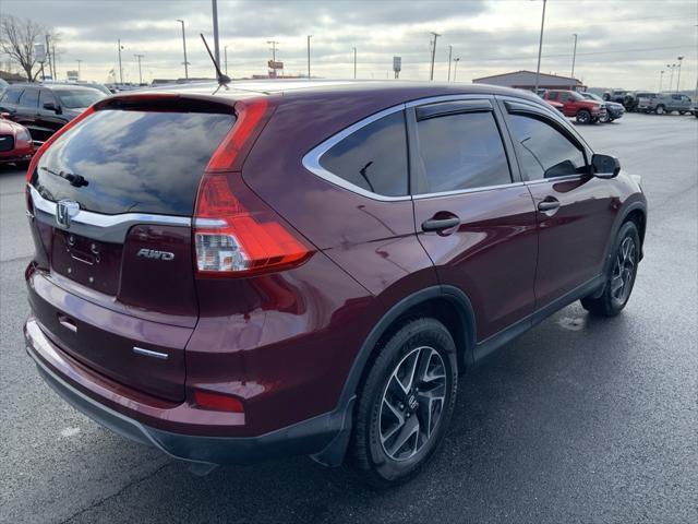 used 2016 Honda CR-V car, priced at $15,000