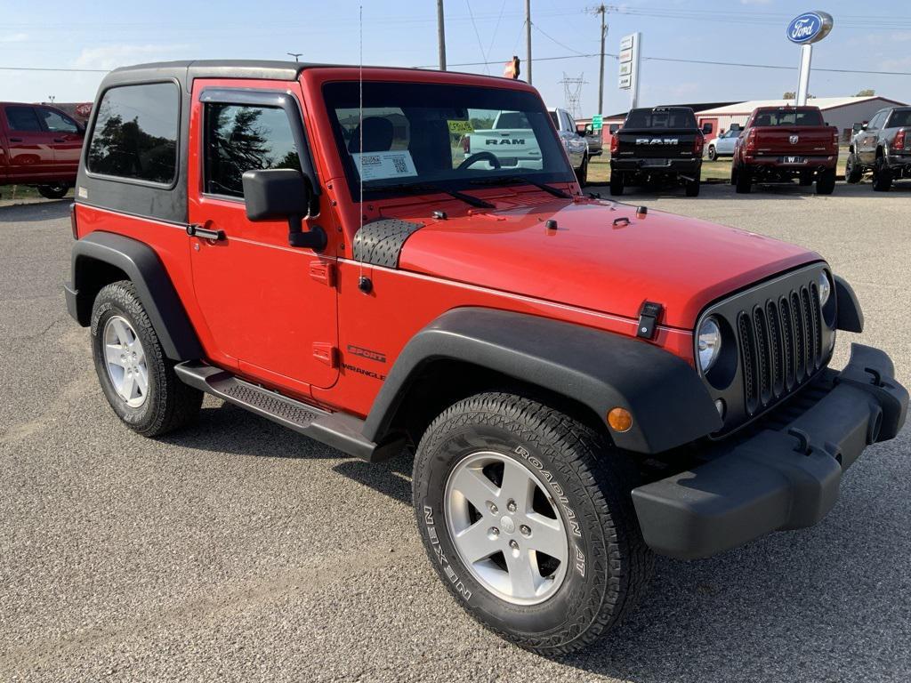 used 2017 Jeep Wrangler car, priced at $20,800