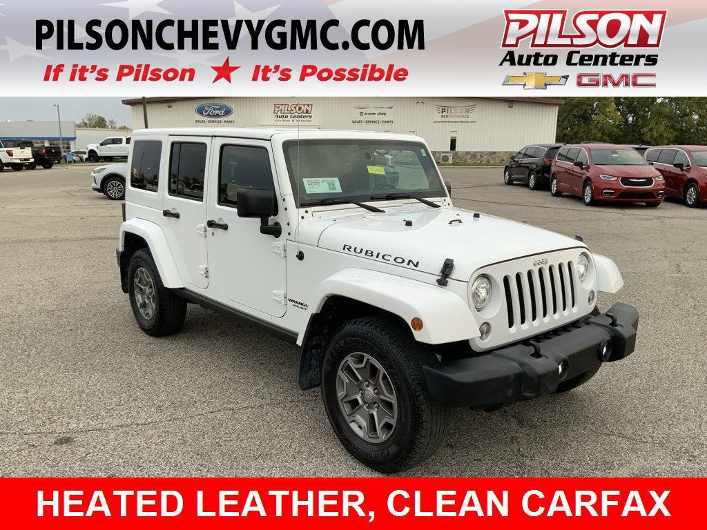 used 2017 Jeep Wrangler Unlimited car, priced at $20,500