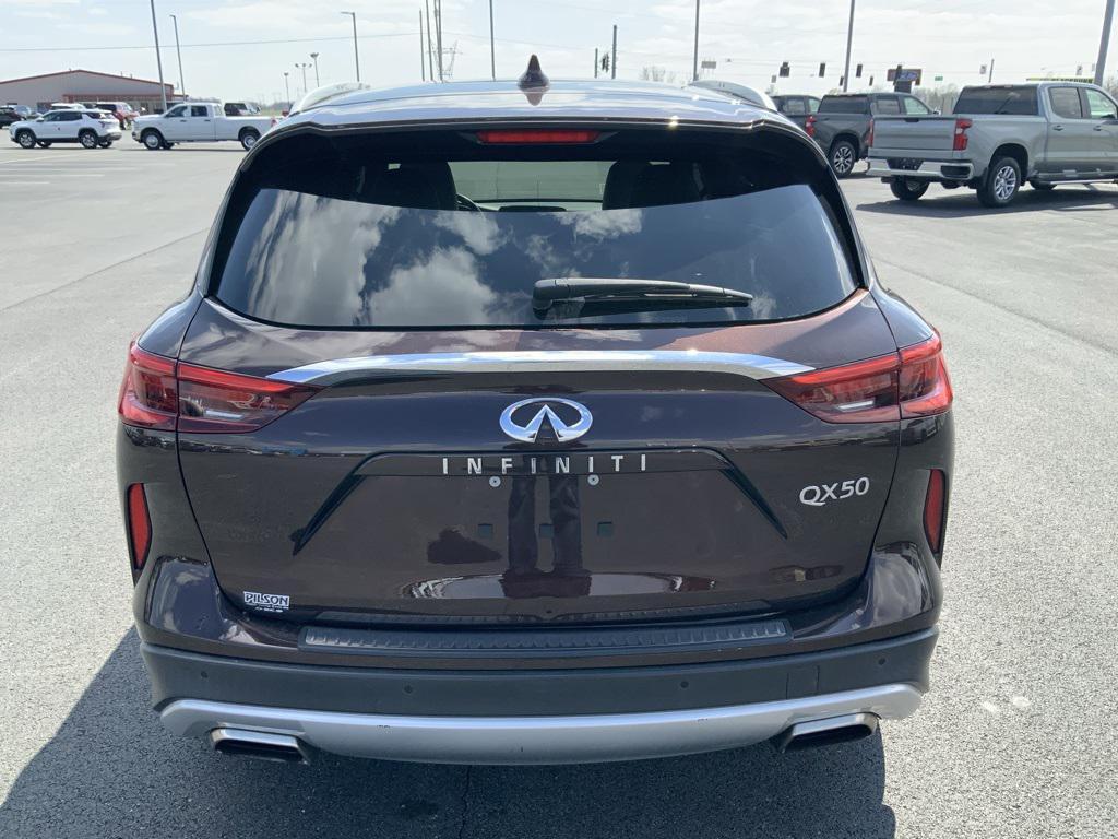 used 2020 INFINITI QX50 car, priced at $22,500