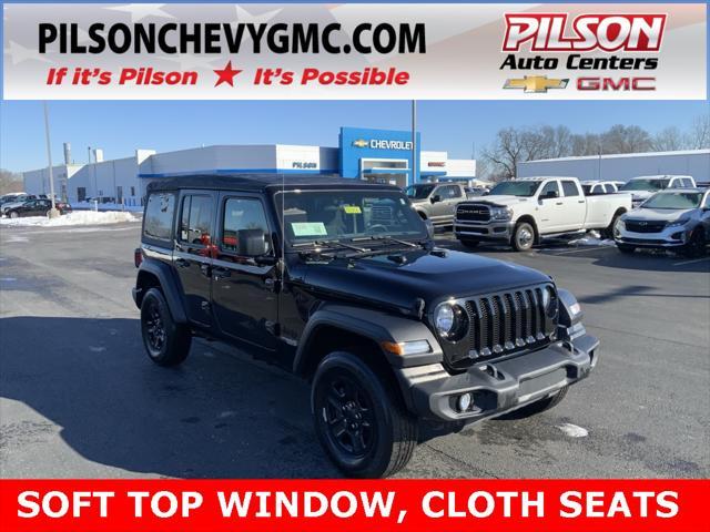 used 2021 Jeep Wrangler Unlimited car, priced at $32,200