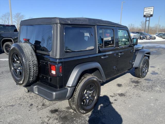 used 2021 Jeep Wrangler Unlimited car, priced at $33,000