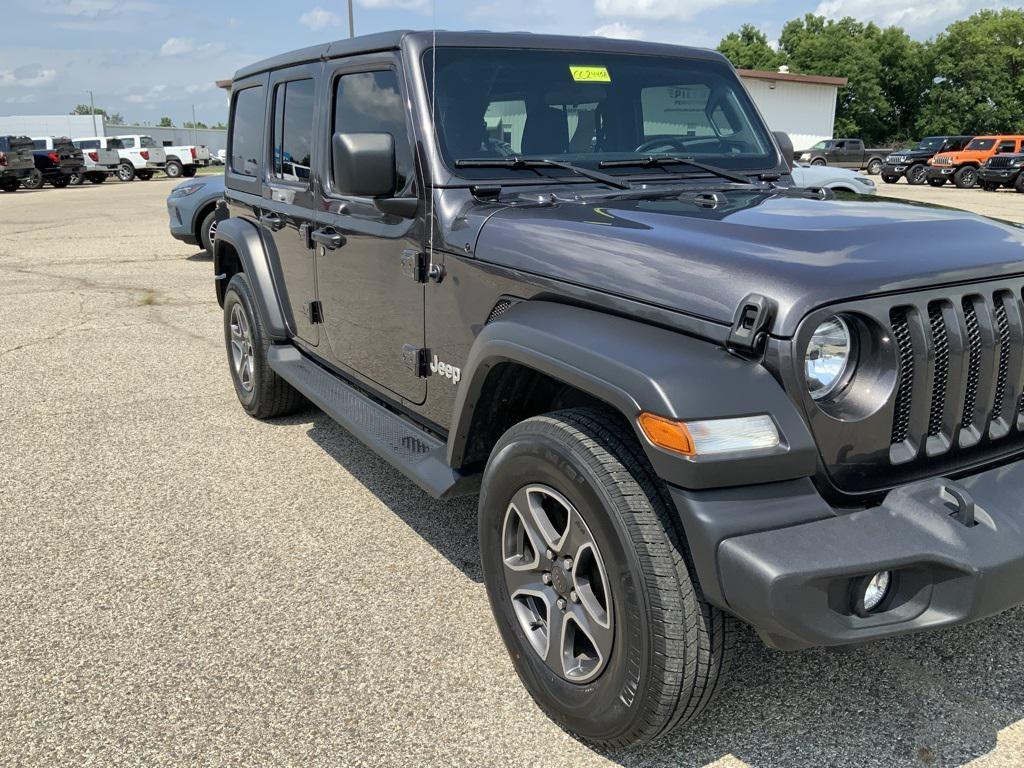 used 2021 Jeep Wrangler Unlimited car, priced at $27,700