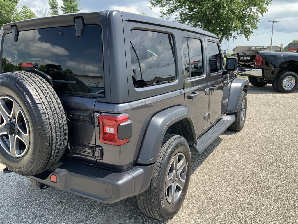 used 2021 Jeep Wrangler Unlimited car, priced at $27,700