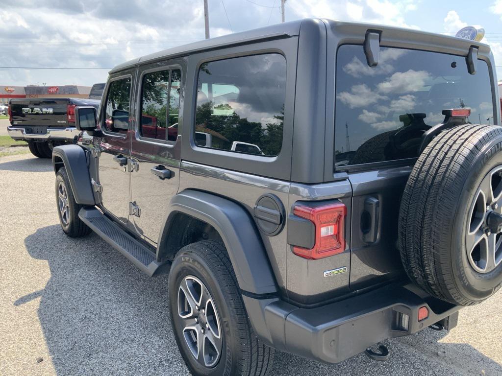 used 2021 Jeep Wrangler Unlimited car, priced at $27,700