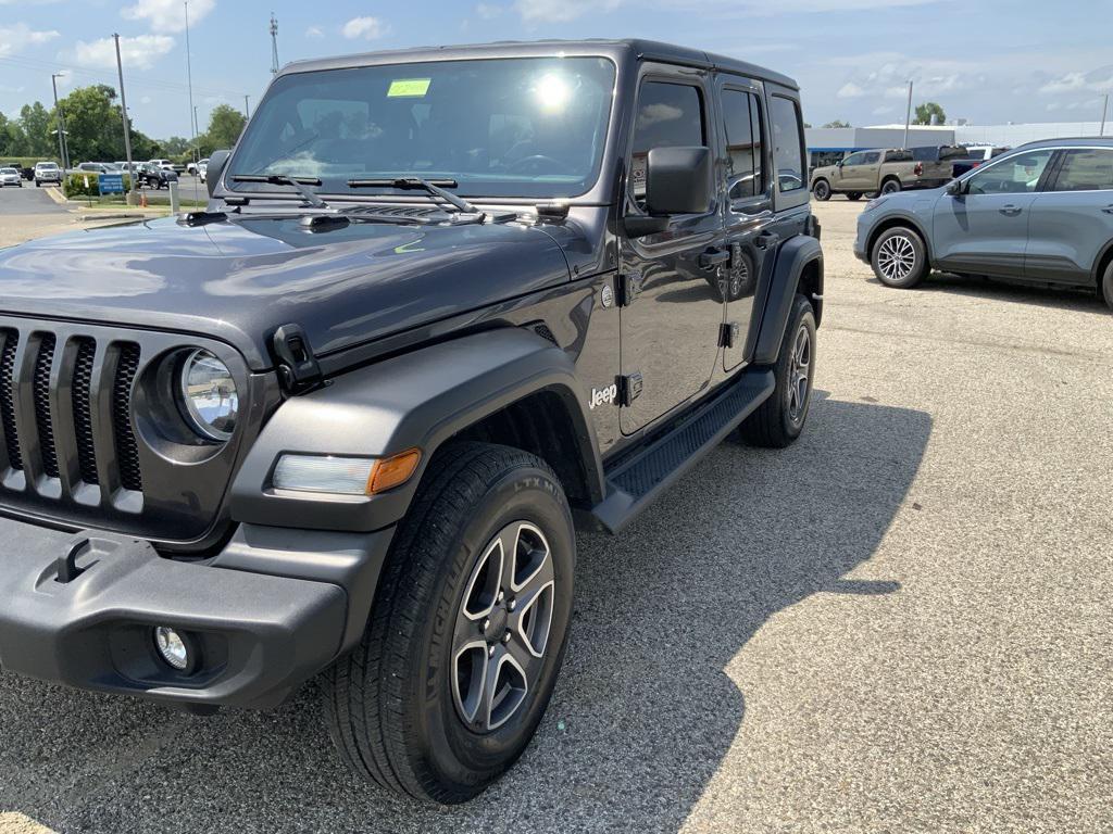 used 2021 Jeep Wrangler Unlimited car, priced at $27,700