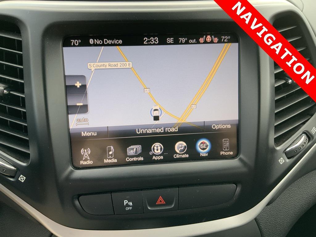 used 2018 Jeep Cherokee car, priced at $13,000