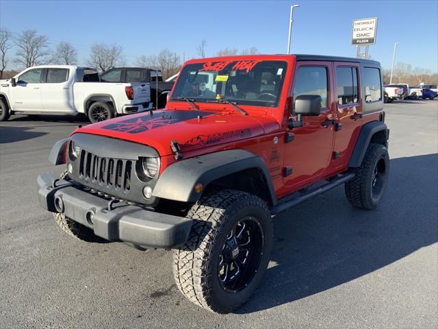 used 2015 Jeep Wrangler Unlimited car, priced at $18,700