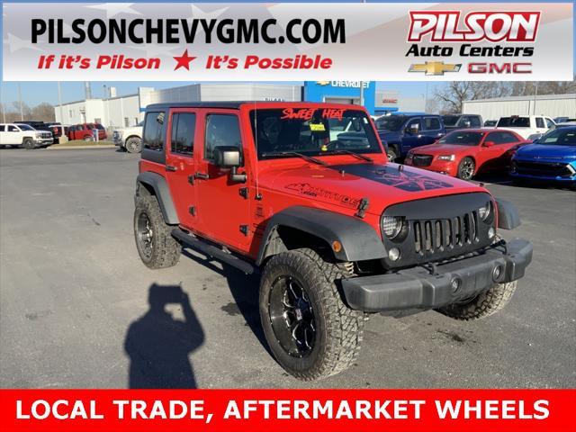 used 2015 Jeep Wrangler Unlimited car, priced at $18,700