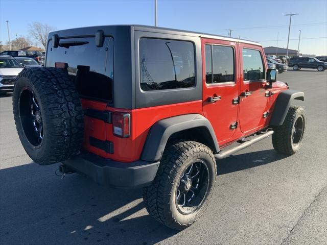 used 2015 Jeep Wrangler Unlimited car, priced at $18,700