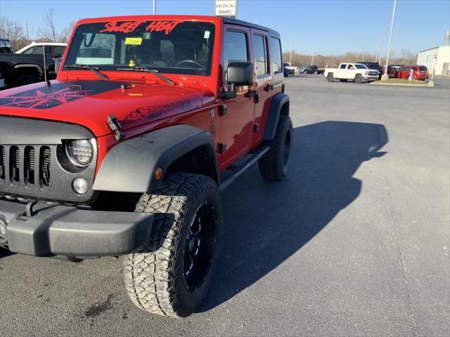 used 2015 Jeep Wrangler Unlimited car, priced at $18,700