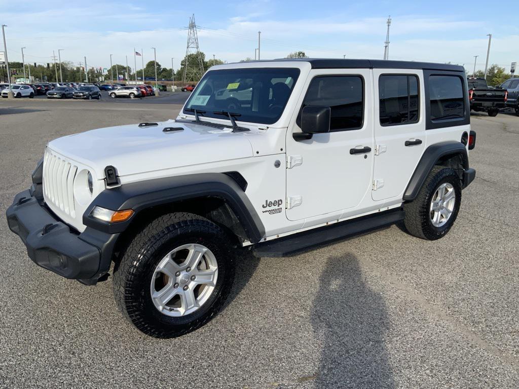 used 2019 Jeep Wrangler Unlimited car, priced at $21,500
