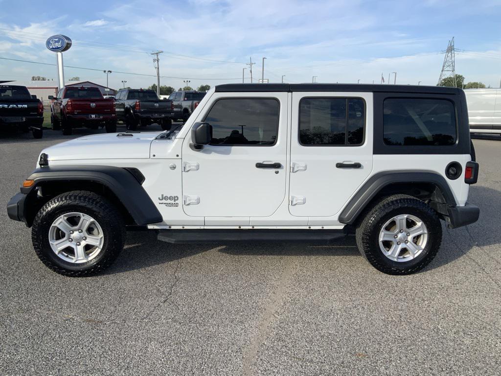 used 2019 Jeep Wrangler Unlimited car, priced at $21,500