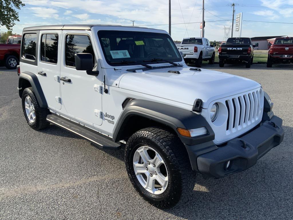 used 2019 Jeep Wrangler Unlimited car, priced at $21,500