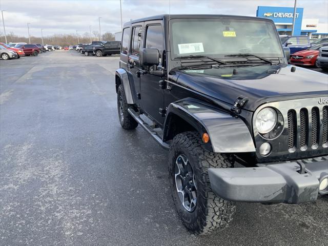 used 2015 Jeep Wrangler Unlimited car, priced at $18,500