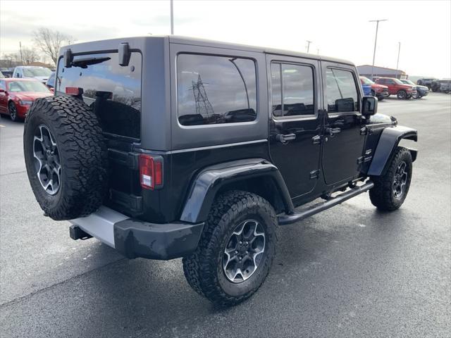 used 2015 Jeep Wrangler Unlimited car, priced at $18,500