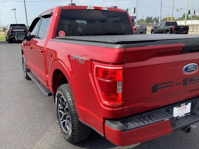 used 2021 Ford F-150 car, priced at $36,500