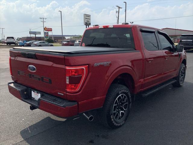 used 2021 Ford F-150 car, priced at $36,500