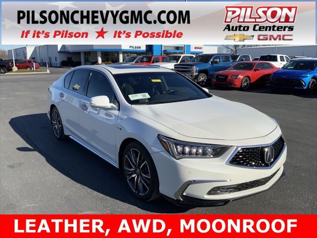 used 2018 Acura RLX Sport Hybrid car, priced at $27,000