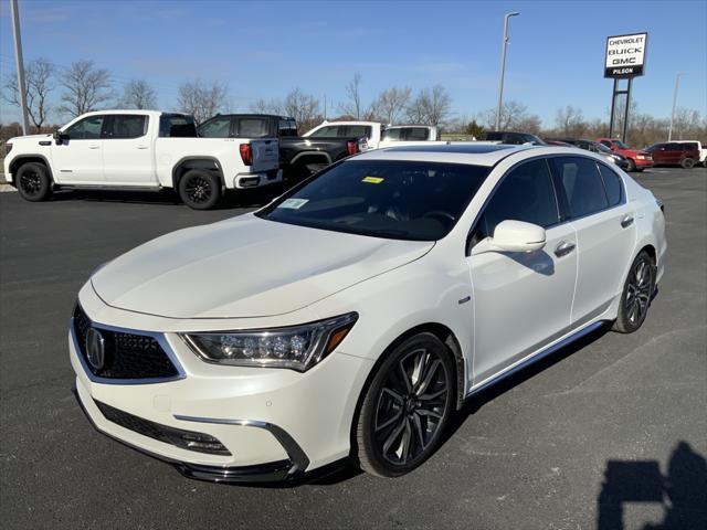 used 2018 Acura RLX Sport Hybrid car, priced at $27,000