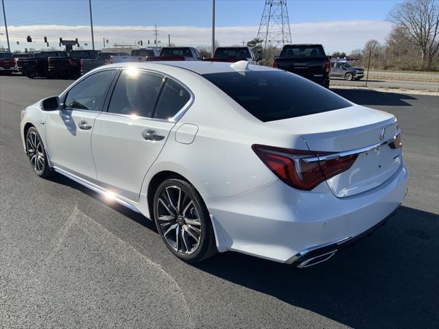 used 2018 Acura RLX Sport Hybrid car, priced at $27,000