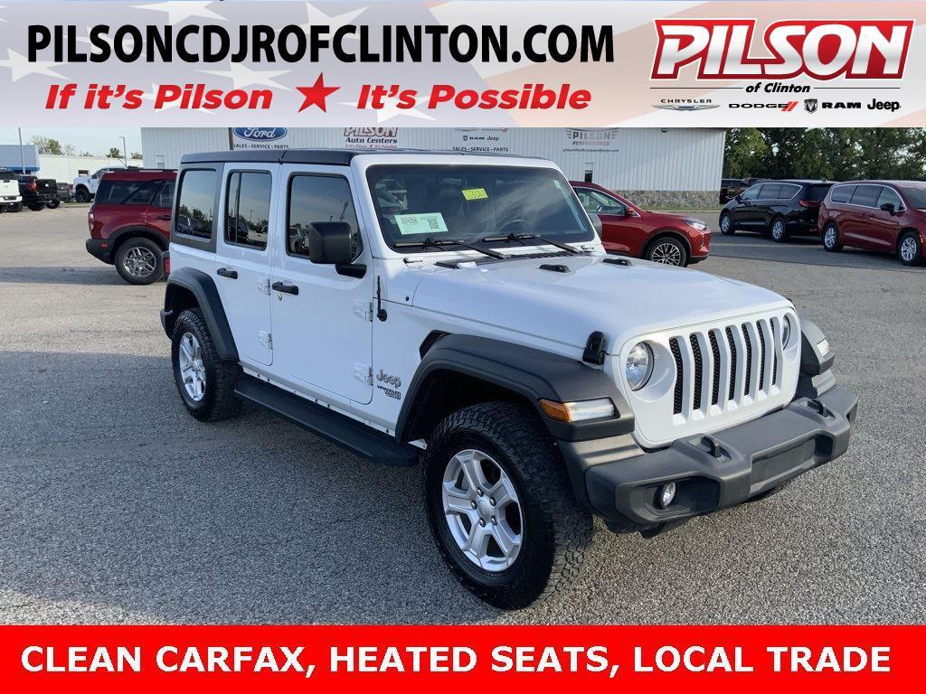 used 2019 Jeep Wrangler Unlimited car, priced at $21,000