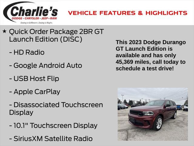 used 2023 Dodge Durango car, priced at $30,241